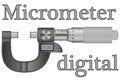 Micrometer - a tool for high-precision measurement of length